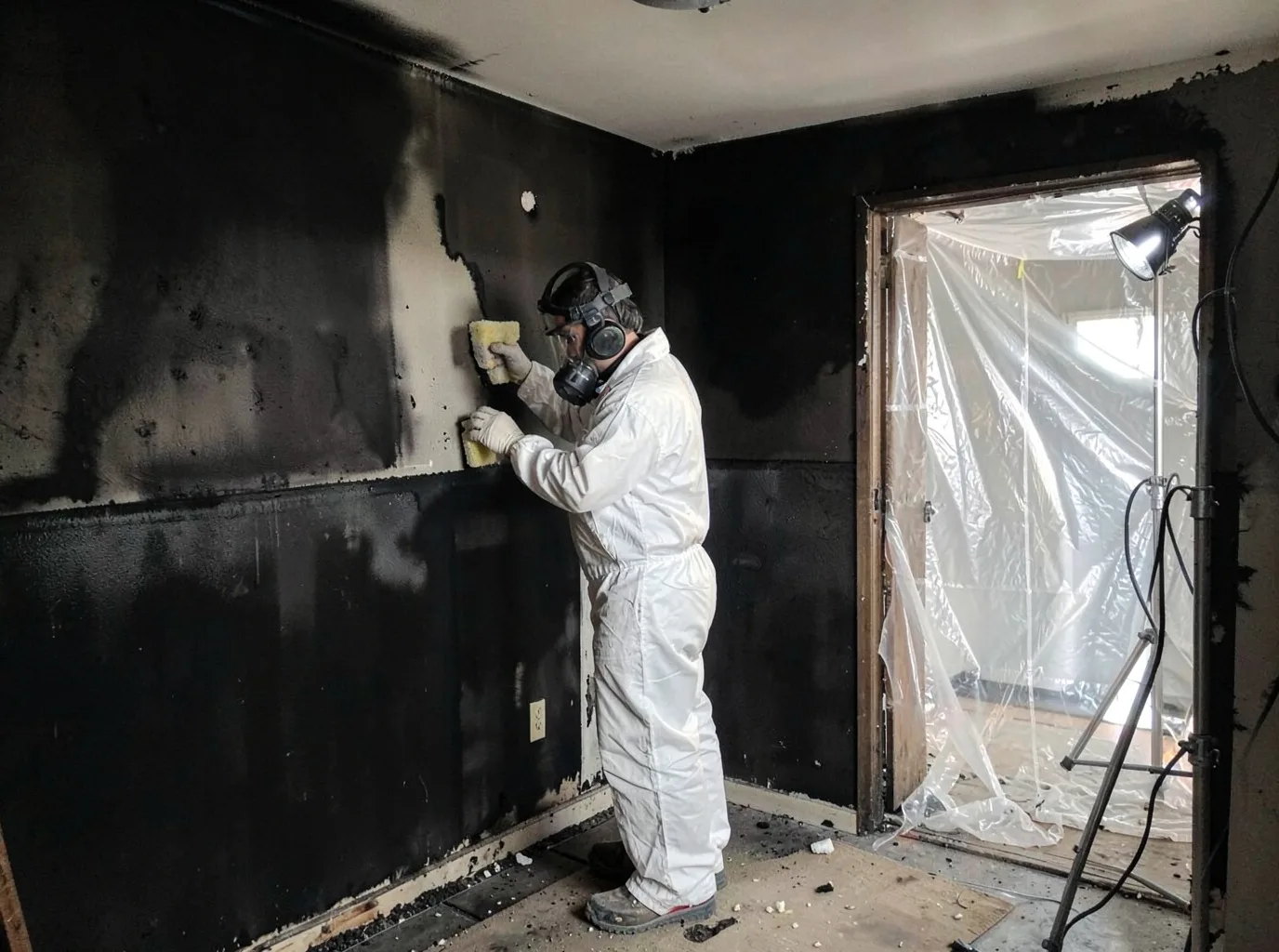 Fire Damage Restoration company in Hamshire, TX